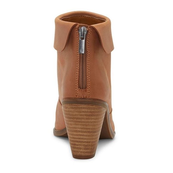 New Women's Lucky brand Leather Heel Booties - Picture 4 of 8